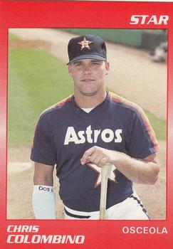 1990 Star Osceola Astros #5 Chris Colombino Front