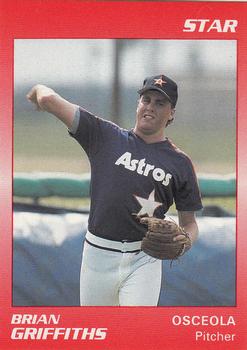 1990 Star Osceola Astros #8 Brian Griffiths Front