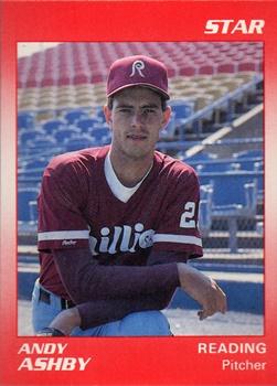 1990 Star Reading Phillies #3 Andy Ashby Front