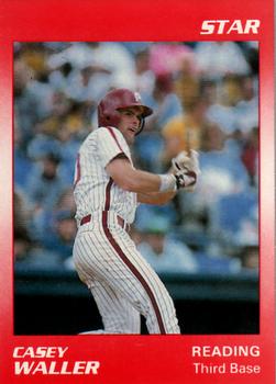 1990 Star Reading Phillies #23 Casey Waller Front