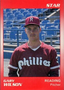 1990 Star Reading Phillies #24 Gary Wilson Front