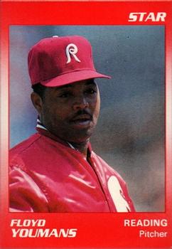 1990 Star Reading Phillies #25 Floyd Youmans Front