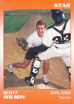 1990 Star San Jose Giants #30 Scott Wilson Front