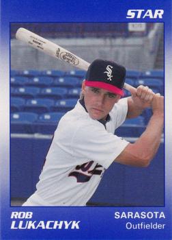 1990 Star Sarasota White Sox #14 Rob Lukachyk Front