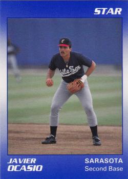 1990 Star Sarasota White Sox #17 Javier Ocasio Front