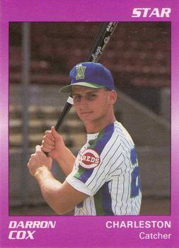 1990 Star South Atlantic League All-Stars #5 Darron Cox Front