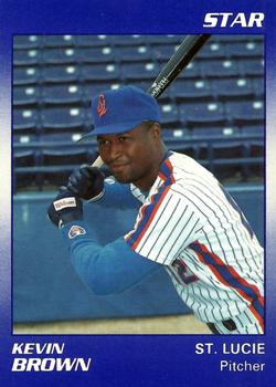 1990 Star St. Lucie Mets #2 Kevin Brown Front