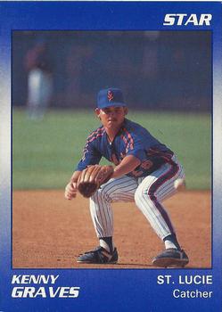 1990 Star St. Lucie Mets #8 Kenny Graves Front