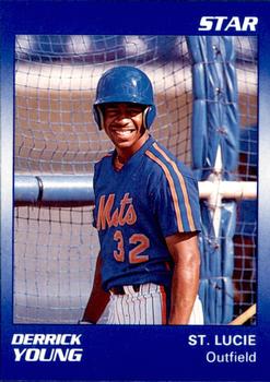 1990 Star St. Lucie Mets #26 Derrick Young Front