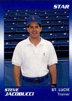 1990 Star St. Lucie Mets #30 Steve Jacobucci Front