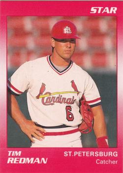 1990 Star St. Petersburg Cardinals #19 Tim Redman Front