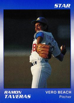 1990 Star Vero Beach Dodgers #25 Ramon Taveras Front