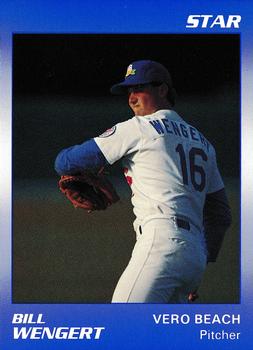 1990 Star Vero Beach Dodgers #27 Bill Wengert Front