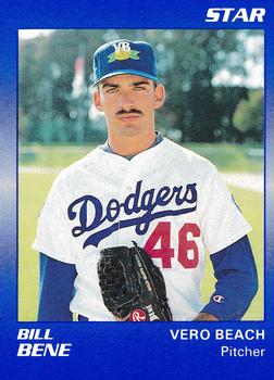 1990 Star Vero Beach Dodgers #4 Bill Bene Front