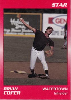 1990 Star Watertown Indians #4 Brian Cofer Front
