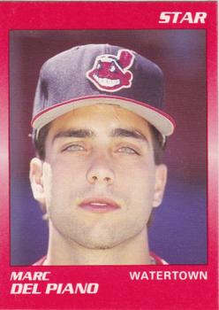 1990 Star Watertown Indians #7 Marc Del Piano Front