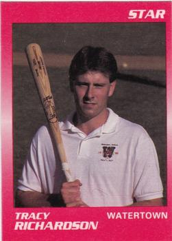 1990 Star Watertown Indians #28 Tracey Richardson Front