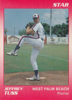 1990 Star West Palm Beach Expos #NNO Jeffrey Tuss Front