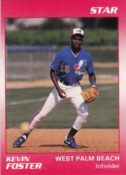 1990 Star West Palm Beach Expos #7 Kevin Foster Front