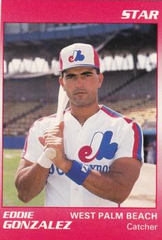 1990 Star West Palm Beach Expos #10 Eddie Gonzalez Front