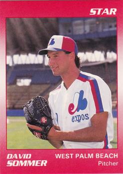 1990 Star West Palm Beach Expos #21 David Sommer Front