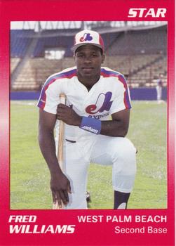 1990 Star West Palm Beach Expos #27 Fred Williams Front