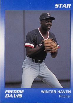 1990 Star Winter Haven Red Sox #3 Freddie Davis Front