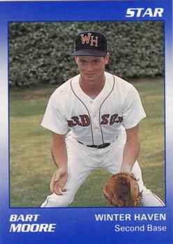 1990 Star Winter Haven Red Sox #17 Bart Moore Front