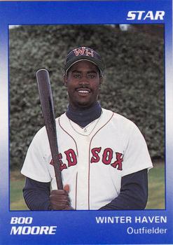 1990 Star Winter Haven Red Sox #18 Boo Moore Front