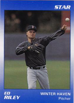 1990 Star Winter Haven Red Sox #22 Ed Riley Front