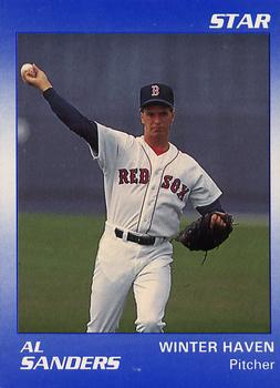 1990 Star Winter Haven Red Sox #24 Al Sanders Front