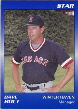 1990 Star Winter Haven Red Sox #26 Dave Holt Front