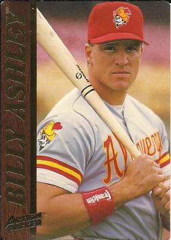 1995 Action Packed #18 Billy Ashley Front