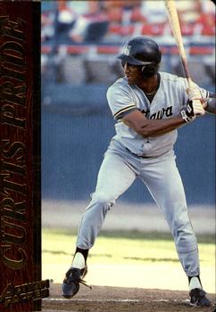 1995 Action Packed #45 Curtis Pride Front