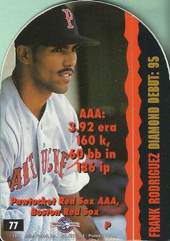 1995 Action Packed #77 Frank Rodriguez Back