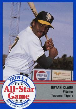 1989 ProCards Triple A All-Stars #AAA39 Bryan Clark Front