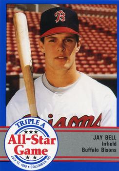 1989 ProCards Triple A All-Stars #AAA7 Jay Bell Front