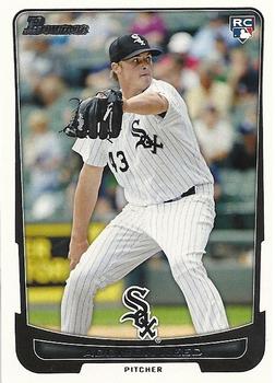 2012 Bowman #220 Addison Reed Front