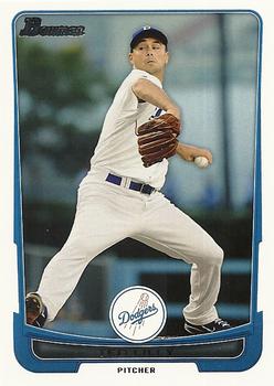 2012 Bowman #56 Ted Lilly Front