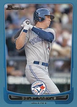 2012 Bowman - Blue #23 Colby Rasmus Front