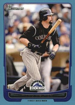 2012 Bowman - Blue #123 Todd Helton Front