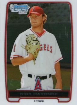 2012 Bowman - Chrome Prospects #BCP31 Nick Maronde Front