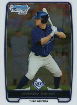 2012 Bowman - Chrome Prospects #BCP90 Robby Price Front