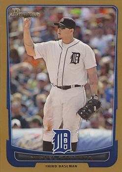 2012 Bowman - Gold #101 Miguel Cabrera Front