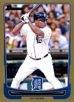 2012 Bowman - Gold #189 Delmon Young Front