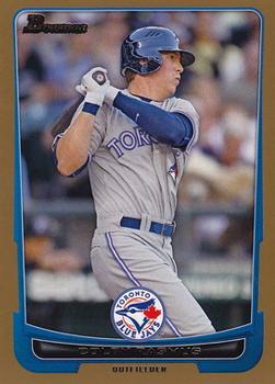 2012 Bowman - Gold #23 Colby Rasmus Front