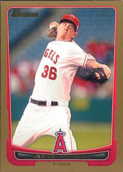 2012 Bowman - Gold #3 Jered Weaver Front