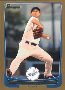 2012 Bowman - Gold #56 Ted Lilly Front