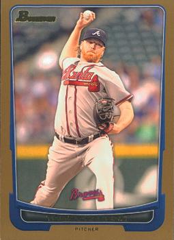 2012 Bowman - Gold #68 Tommy Hanson Front