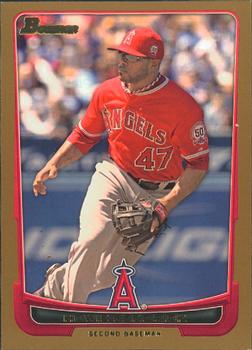 2012 Bowman - Gold #122 Howie Kendrick Front